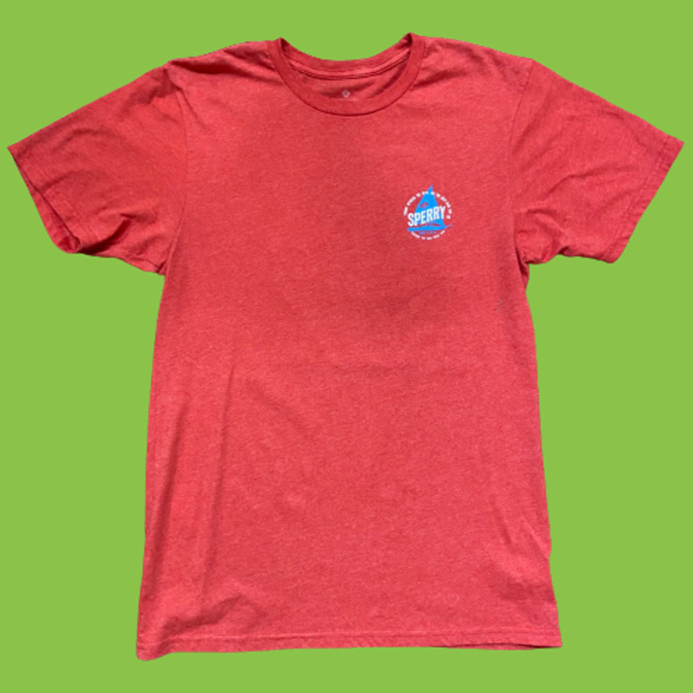 Sperry Red Short Sleeve Tee